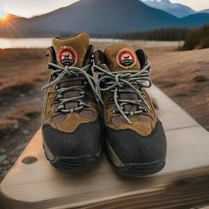 Red Wing Irish Setter Womans Sz 9 Two Harbors Work Boots Safety Toe Waterproof